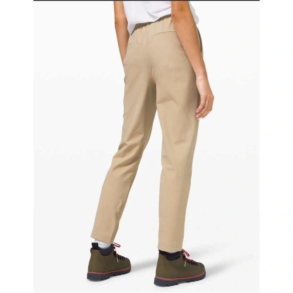 NWT Your True Trouser Pant 7/8 in Trench (khaki) - size 12 - Picture 4 of 7